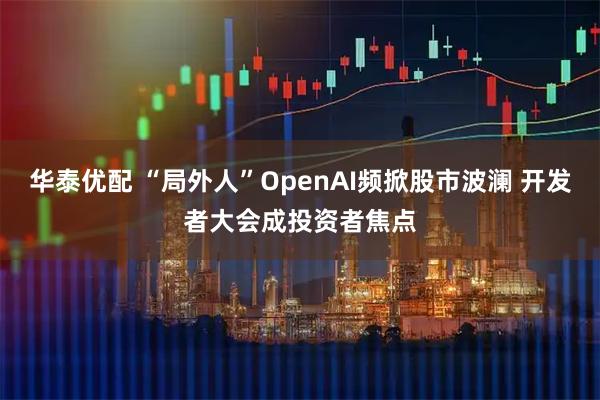 华泰优配 “局外人”OpenAI频掀股市波澜 开发者大会成投资者焦点