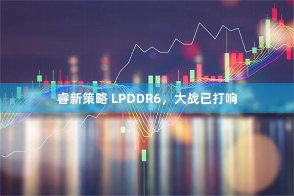 睿新策略 LPDDR6，大战已打响